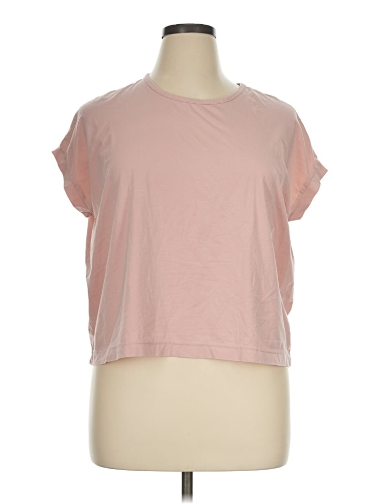 Pre-owned Assorted Brands Short Sleeve T-shirt In Pink