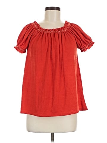 Max Studio Short Sleeve Blouse (view 1)