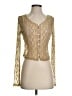 Shein Gold Cardigan Size 4 - photo 1