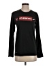 Nike 100% Polyester Black Long Sleeve T-Shirt Size S - photo 1