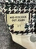 Madewell Houndstooth Gray Jeans Size 27 waist - photo 8