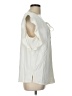 Como Black Ivory Sleeveless Blouse Size L - photo 4