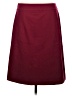 Talbots Solid Burgundy Formal Skirt Size 10 - photo 2