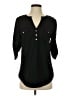 41Hawthorn 100% Polyester Black 3/4 Sleeve Blouse Size S - photo 1