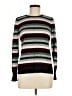 Vince Camuto Stripes Black Pullover Sweater Size M - photo 1