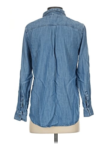 Banana Republic Factory Store Long Sleeve Button-Down Shirt (view 2)