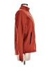 Asics 100% Polyester Orange Track Jacket Size M - photo 4