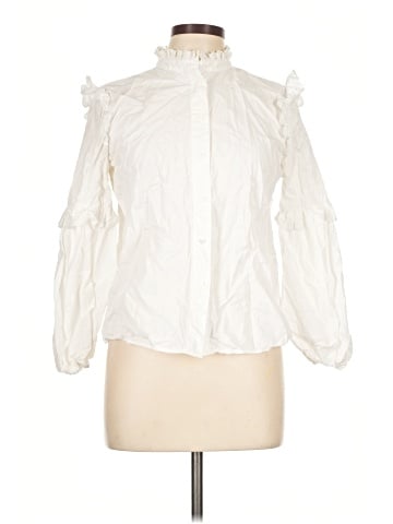 Maje Long Sleeve Blouse (view 1)
