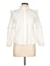 Maje 100% Cotton Ivory Long Sleeve Blouse Size Lg (3) - photo 1