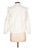 Maje 100% Cotton Ivory Long Sleeve Blouse Size Lg (3) - photo 2