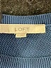 Ann Taylor LOFT Blue Pullover Sweater Size S - photo 7