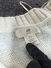 H&M L.O.G.G. Ivory Pullover Sweater Size M - photo 7