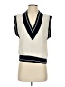 Zara Ivory Sleeveless Blouse Size S - photo 1