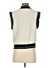 Zara Ivory Sleeveless Blouse Size S - photo 2