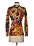 J.Crew 100% Wool Paisley Gold Wool Pullover Sweater Size XS - photo 2