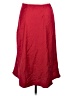 Express 100% Polyester Red Casual Skirt Size M - photo 2