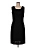 St. John Solid Black Cocktail Dress Size 8 - photo 1