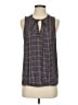 J.Crew 100% Polyester Blue Sleeveless Blouse Size S - photo 1