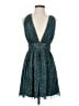 Lulus Metallic Teal Cocktail Dress Size XS - photo 1