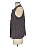 J.Crew 100% Polyester Blue Sleeveless Blouse Size S - photo 5