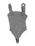 Elodie Stripes Gray One Piece Swimsuit Size S - photo 2