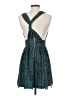 Lulus Metallic Teal Cocktail Dress Size XS - photo 2