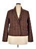 Croft & Barrow Plaid Brown Blazer Size XXL - photo 1