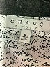 Chaus 100% Polyester Silver Sleeveless Blouse Size M - photo 7