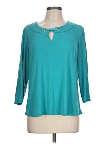 Investments 3/4 Sleeve Top (view 1)
