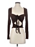 Unbranded Brown Long Sleeve Top Size XS - photo 1