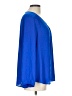 Pleione 100% Polyester Blue Long Sleeve Blouse Size L - photo 4