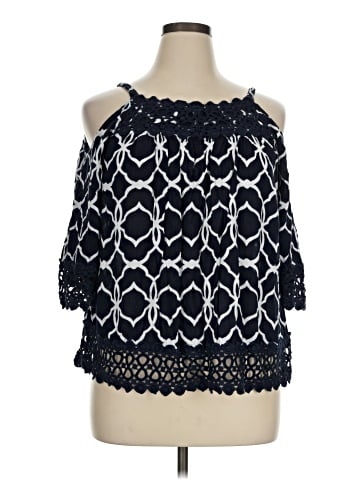 Crown & Ivy 3/4 Sleeve Blouse (view 1)