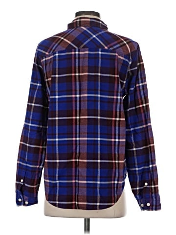 J.Crew Factory Store Long Sleeve Button-Down Shirt (view 2)