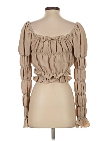 Line & Dot 3/4 Sleeve Blouse (view 2)