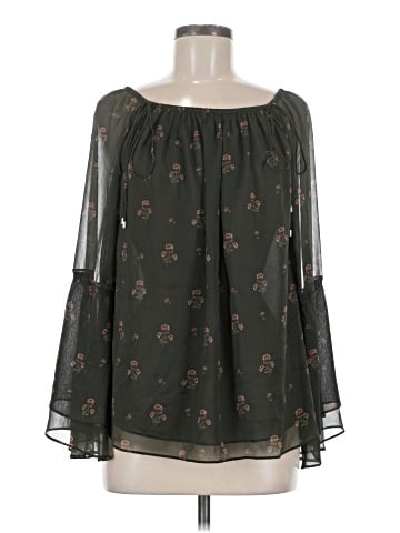 White House Black Market 3/4 Sleeve Blouse (view 1)