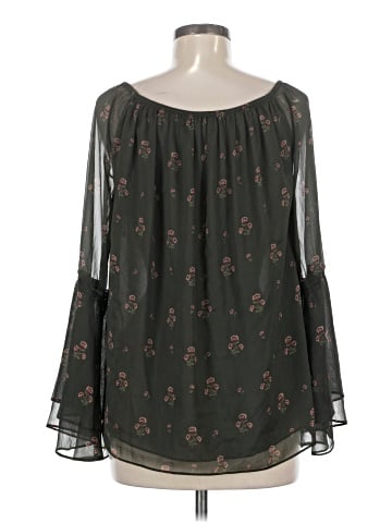 White House Black Market 3/4 Sleeve Blouse (view 2)