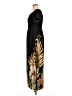 Shein 100% Polyester Tropical Black Casual Dress Size L - photo 5