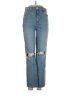 Paige Hearts Blue Jeans Size 27 waist - photo 1