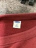 Old Navy 100% Cotton Color Block Burgundy Pullover Sweater Size M - photo 7