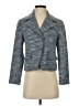 Club Monaco Chevron-herringbone Blue Blazer Size S - photo 1
