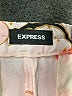 Express 100% Polyester Floral Ivory Casual Pants Size S - photo 7