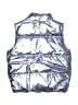 Old Navy 100% Polyester Metallic Silver Vest Size 4T - photo 2