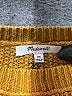 Madewell Polka Dots Gold Pullover Sweater Size XS - photo 7