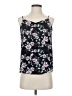 Hippie Rose 100% Polyester Black Sleeveless Blouse Size S - photo 1