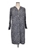 MICHAEL Michael Kors Chevron-herringbone Gray Casual Dress Size 1X - photo 1