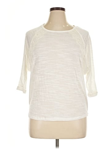 No Boundaries 3/4 Sleeve Top (view 1)
