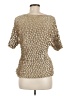 Assorted Brands 100% Polyester Gold 3/4 Sleeve Top One size - photo 2