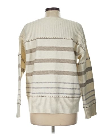 Hem & Thread Pullover Sweater (view 2)