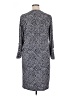 MICHAEL Michael Kors Chevron-herringbone Gray Casual Dress Size 1X - photo 2