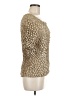 Assorted Brands 100% Polyester Gold 3/4 Sleeve Top One size - photo 4